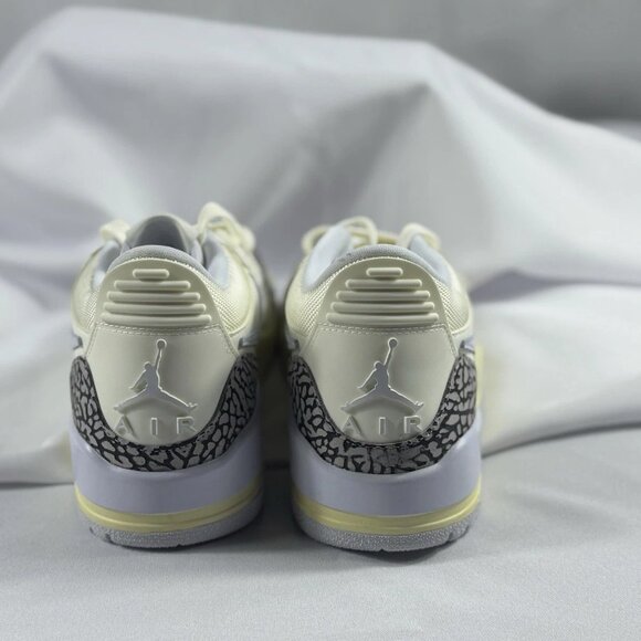 JORDAN Legacy 312 Low - Womens  Sail/Football Grey/Cement Grey/ Sz 7, 7.5, & 8) - Picture 8 of 14